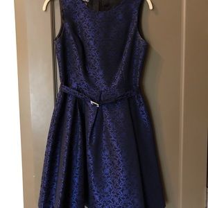 Black and blue Nine West dress